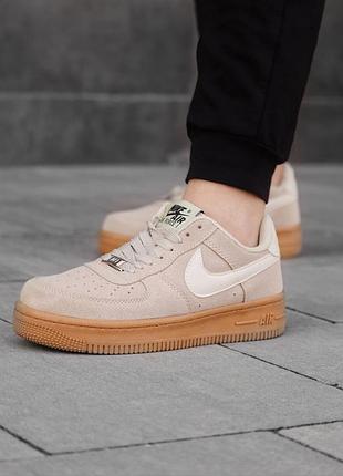 Кроссовки nike air force 1 low classic beige