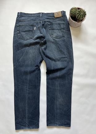 Чоловічі вінтажні штани сині валентіно valentino