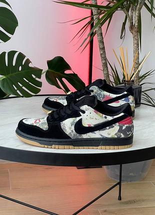 Кроссовки supreme x nike sb dunk low rammellzee 4