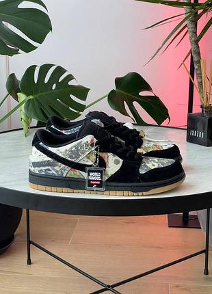 Кроссовки supreme x nike sb dunk low rammellzee 2