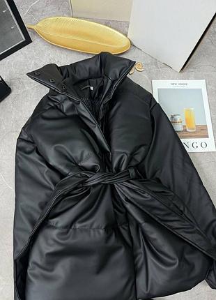 Куртка з еко шкіри