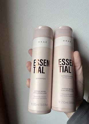 Дуо шампунь+кондиціонер зволоження brae essential, 250 мл