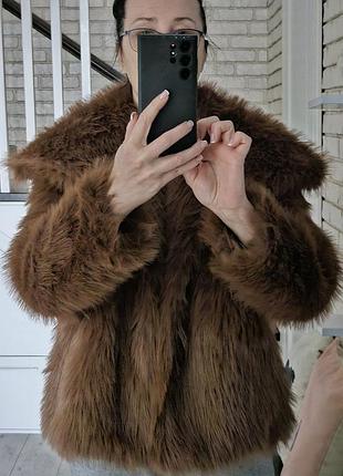 Тільки зараз!ціна значно знижена до чорної п'ятниці!  дуже стильна шубка в трендовому кольорі