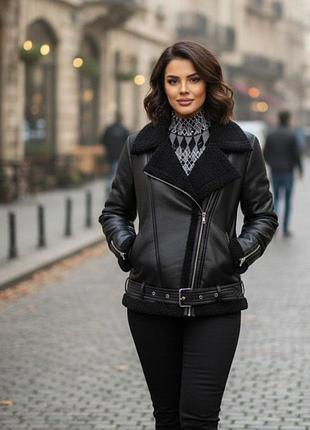 ✨ жіноча зимова дублянка коротка ✨
тепло, комфорт і стиль — три в одному!
виготовлена з якісного еко-дубляжу, ця модель поєднує комфорт, зручність