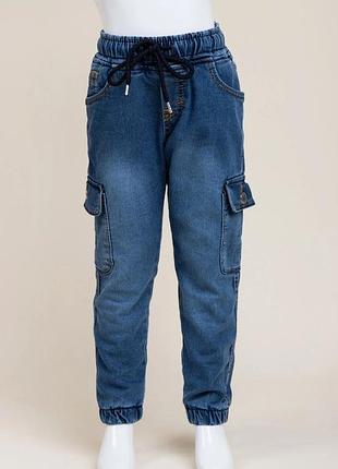 Джинсы для парней на 3-7 лет
