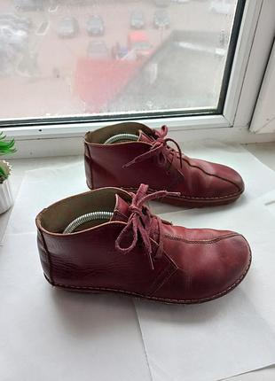 Комфортные кожаные ботинки 39 размер el naturalista