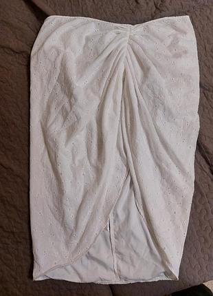 Белая юбка из прошвы pretty little things 22/50