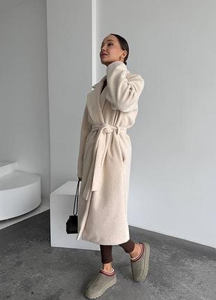 Пальто жіноче кашемірове