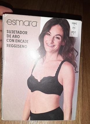 Бюстгальтер 85с esmara с косточками, без паралона
