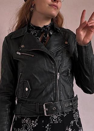 Вінтажна косуха, шкірянка від бренду only 🖤✨