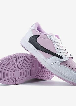 Jordan 1 low travis scott lilac white black