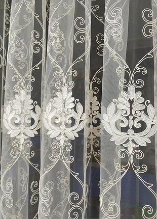 Шикарная тюль для зала. красивая тюль. тюль в спальню. нарядная турецкая тюль. тюль в зал. тюль в гостиную