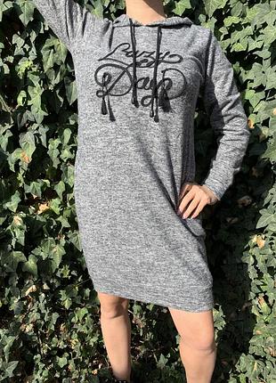 Туніка жіноча утеплена, з капюшоном туреччина