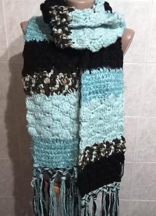 Street one - германия.  яркий , длинный шарф