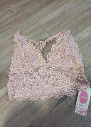 Кружевной топ, бюст