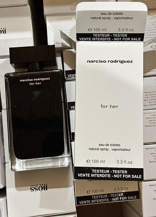 Narciso rodriguez for her тестер