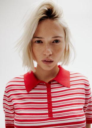 Топ поло женский h&amp;m размер s