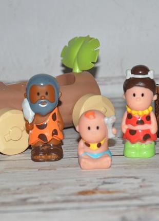 Редкий фирменный набор давних пещерных людей семейство happy land happyland от elc элс mothercare