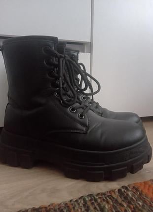 Зимние сапоги натуральная кожа