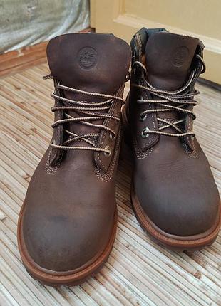 Кожаные ботинки ботинки