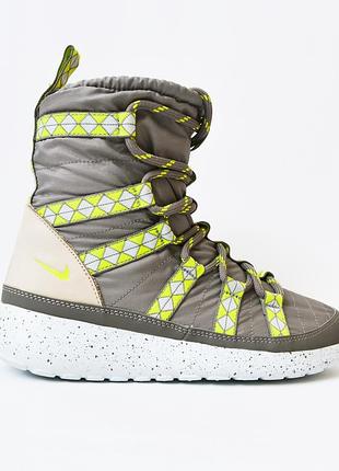 Брендові оригінальні теплі зимові черевики nike 23.5 см