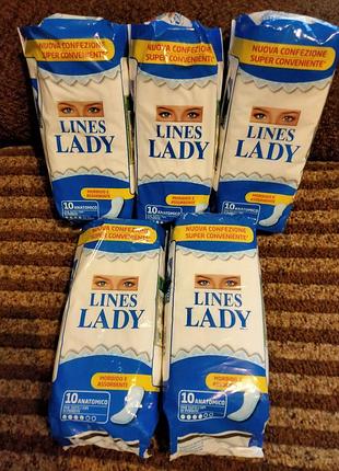 Прокладки  lines lady италия.