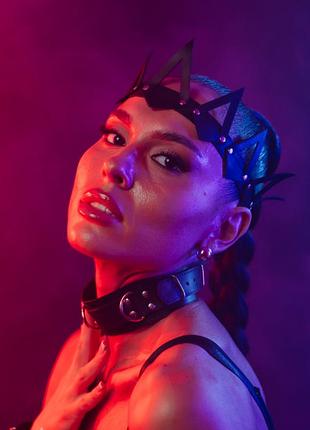 Kожаная корона princes ms-9 edena