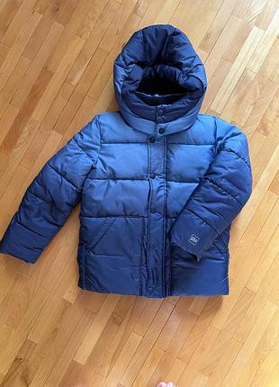 Куртка зимова на хлопчика 8-9 років, 130 см.
