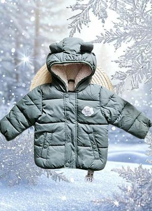 Куртка еврозима/демисезон детская 92-98см, george, 2-3роки, куртка на меху для мальчиков/девочек