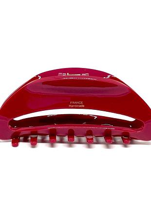 Тренд стильный красный зажим краб крабик зажим для волос ацетат заколка для прически