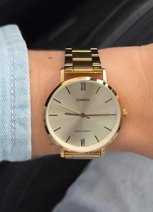 Женские часы casio timeless collection 741p-vt01g-9b