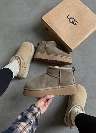 Ugg classic ultra mini platform premium