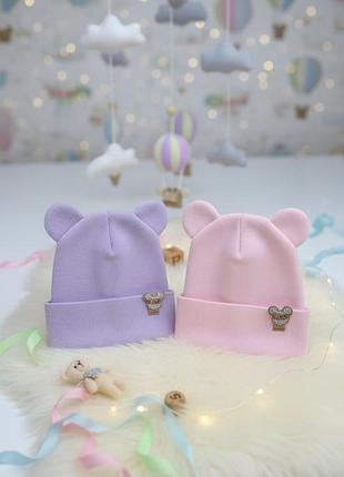 Шапочки для дівчинки 48-52