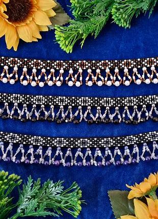 Подарунковий набір з 3 прикрас - українські гердани, чокери