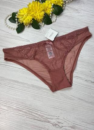 Трусики прозрачные с вышивкой от британского бренда next размер 10💝