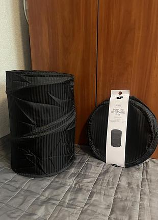 Кошик складний для білизни пружинний primark