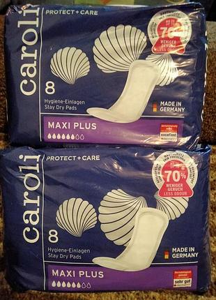 Прокладки caroli maxi plus германия.