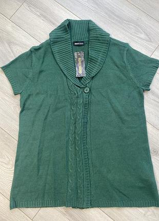 Желетка кофта на один ґудзик