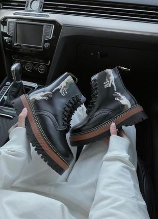 Женские ботинки dr. martens jadon black
