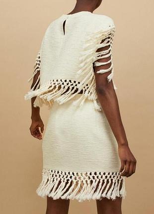 Міні спідниця з бахромою
