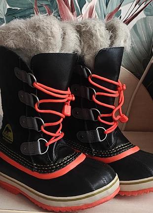 Зимние сапоги sorel