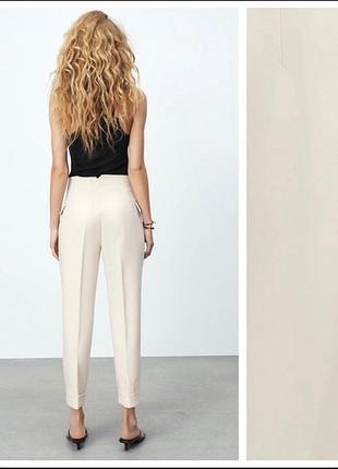 Брюки zara жіночі, розмір s 4
