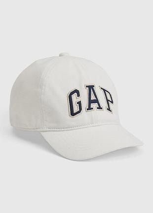 Детские головные уборы бейсболка кепка белая для мальчика подростка gap гап