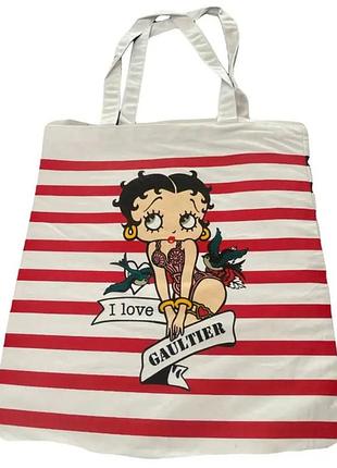 Сумка шоппер jean paul gaultier betty boop/popeye