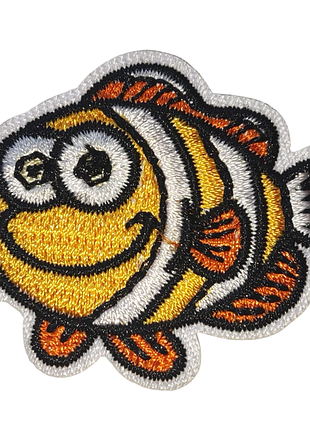 Патч, нашивка рыбка