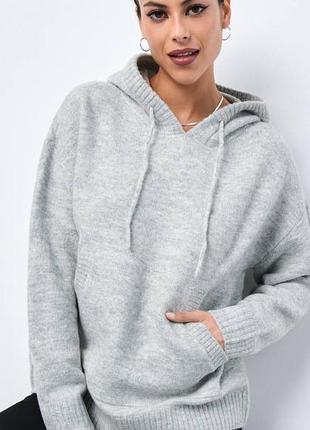 Продам теплий светер худі батнік ❤️