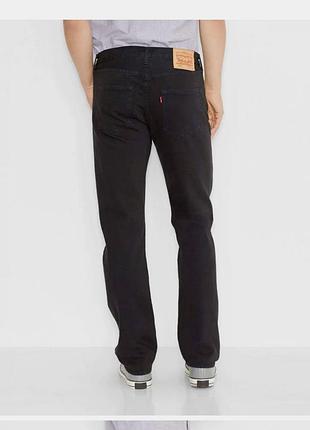 Джинсы levi’s lot 501 premium black denim. оригинал.w32 l32