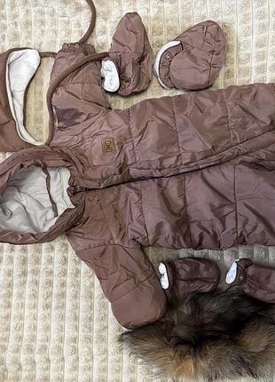 Дитячий зимовий комбінезон