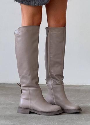 Сапоги натуральная кожа