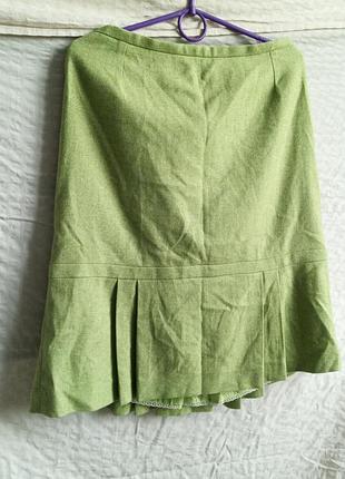 Теплая шерстяная юбка coast, в стиле коллекции maxmara weekend